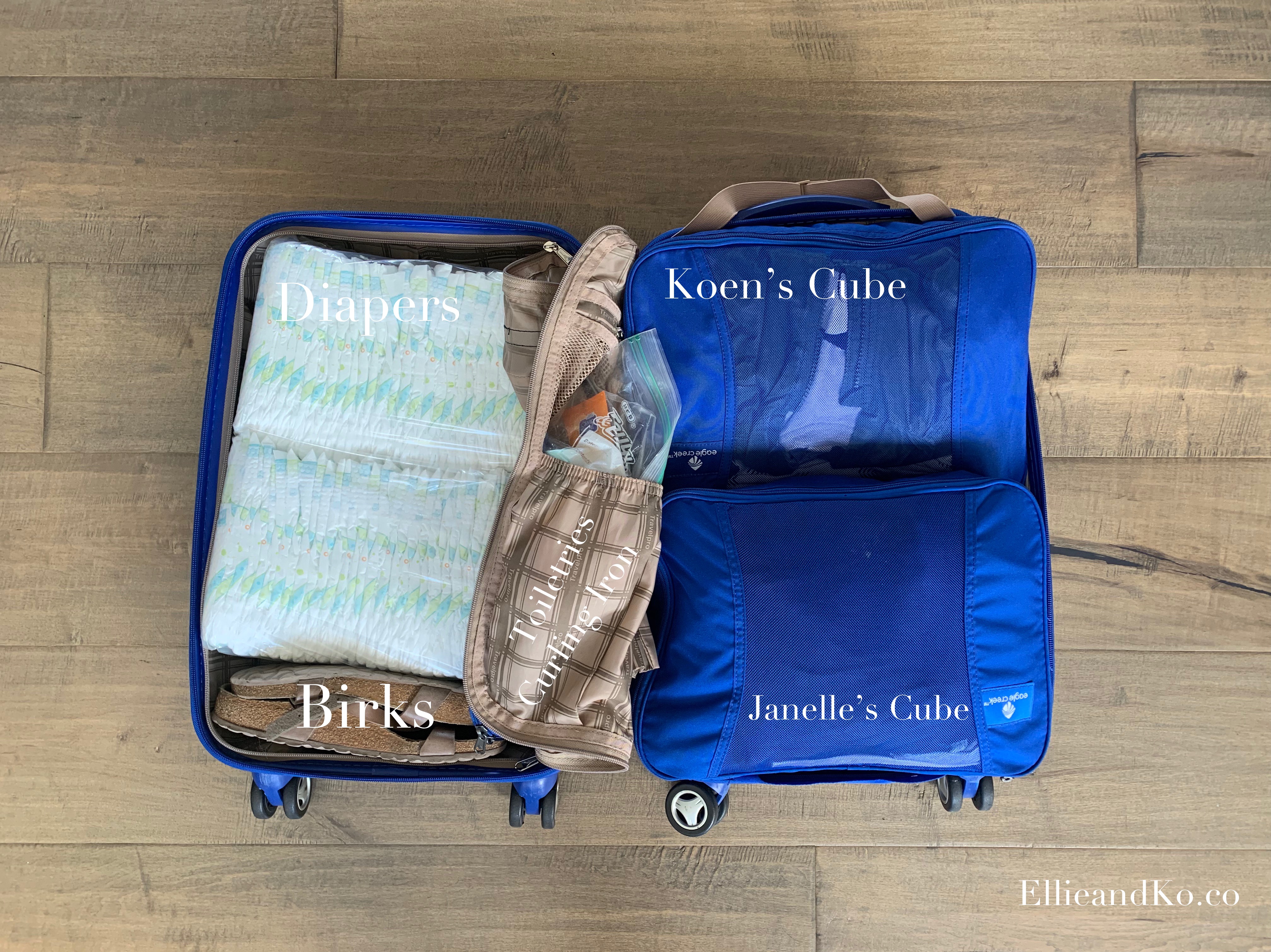 How to Pack Mommy & Me in Two Packing Cubes - A Guide to a Traveling Capsule Wardrobe